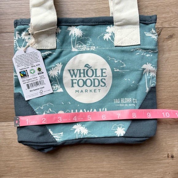 Whole Foods Hawaii x Tag Aloha Co. Mini Tote Bag Hawaii Life - Picture 11 of 12